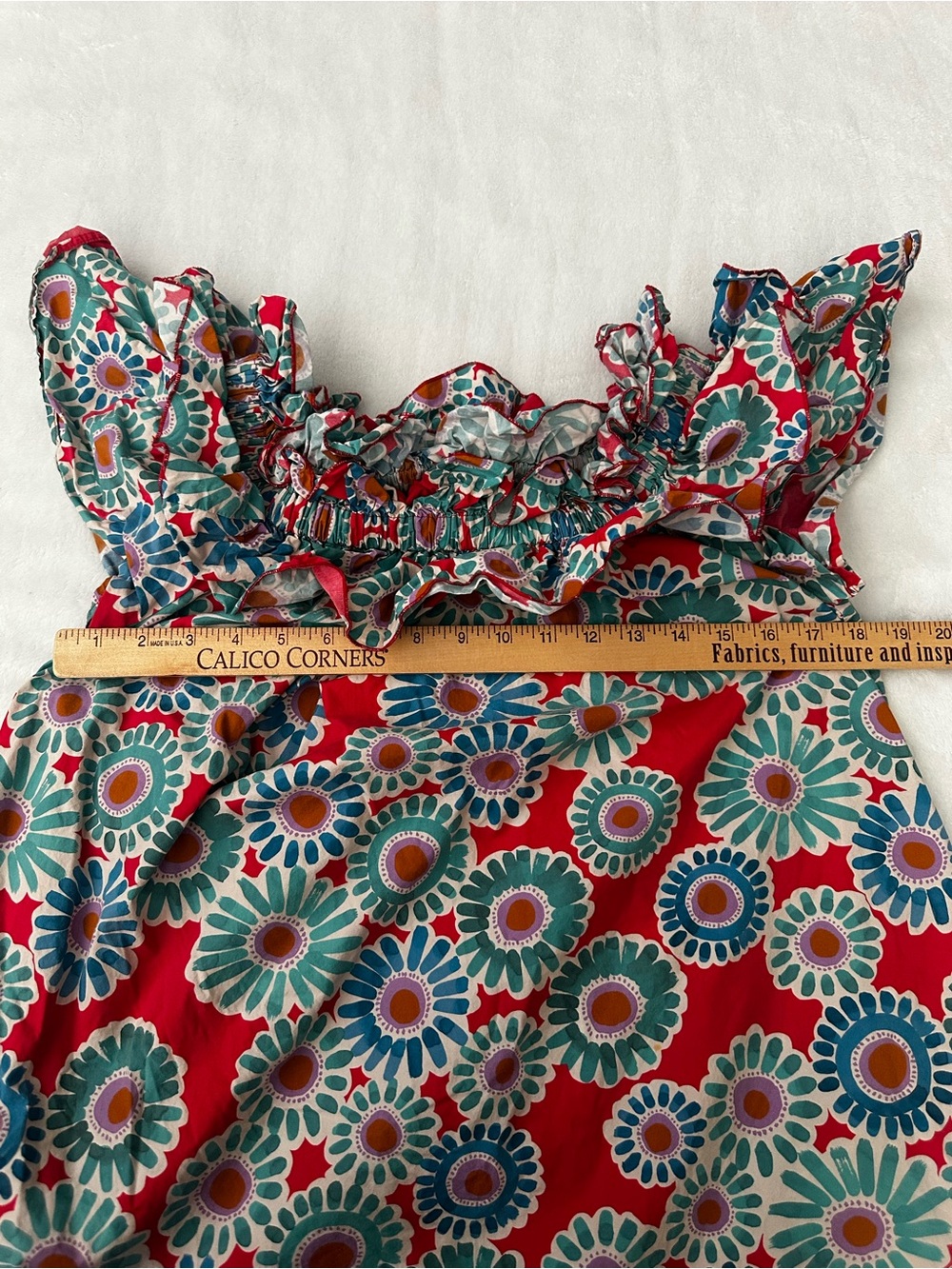 La DoubleJ Breakfast Crazy Daisy Maxi Dress Size medium - Picture 9 of 15